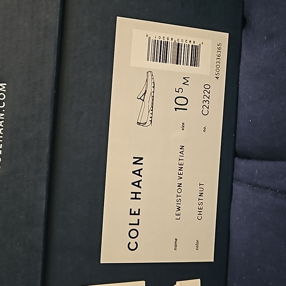 Cole Haan Mens Leather Slip-Ons.USED IN GREAT CONDITION,ONLY WORN ONCE!! - Picture 7 of 8